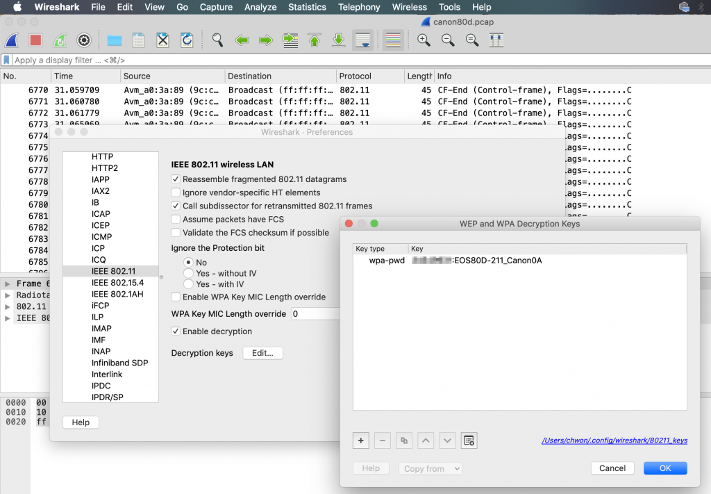 how to locate access point in pcap wireshark